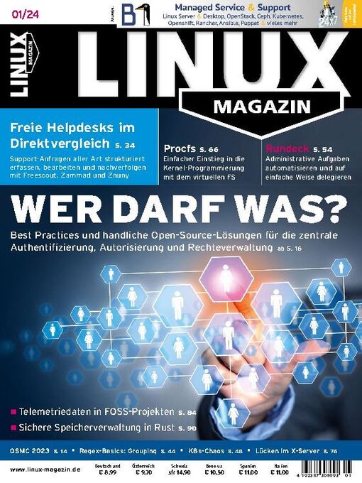 Title details for Linux Magazin germany by Computec Media GmbH - Available